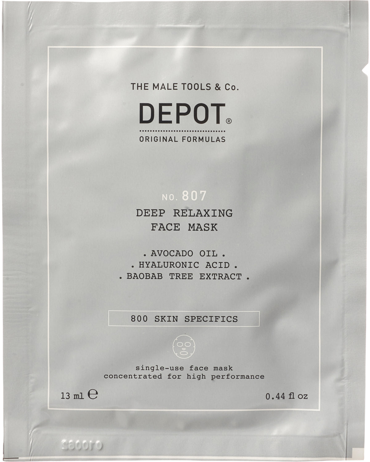 NO. 807 DEEP RELAXING FACE MASK