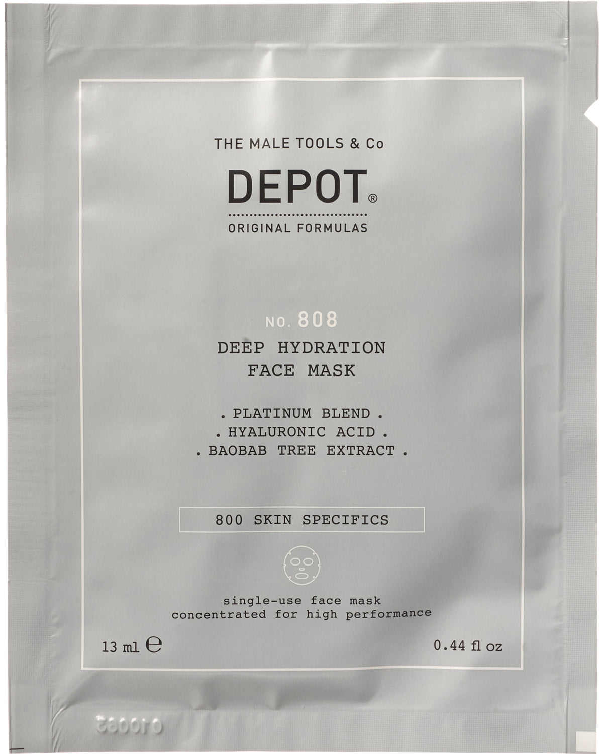 NO. 808 DEEP HYDRATION FACE MASK – Depot Male Tools